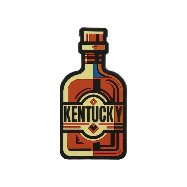 Vagabond Heart Kentucky køleskabsmagnet 76x38 mm gummi