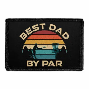 Pull Patch Best Dad By Par patch med velcro 1 stk