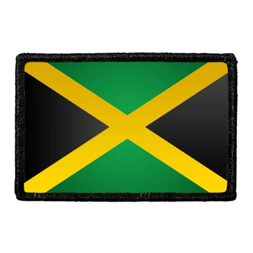 Pull Patch Jamaica Flag patch farvet velcromærke