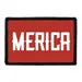 Pull Patch Merica patch med velcro tekst