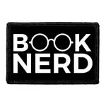 Pull Patch Book Nerd patch velcro aftagelig