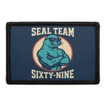 Pull Patch Seal Team Sixty Nine patch 3x2" velcro sjov