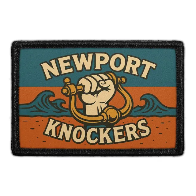 Pull Patch Newport Knockers patch med velcro 76 mm