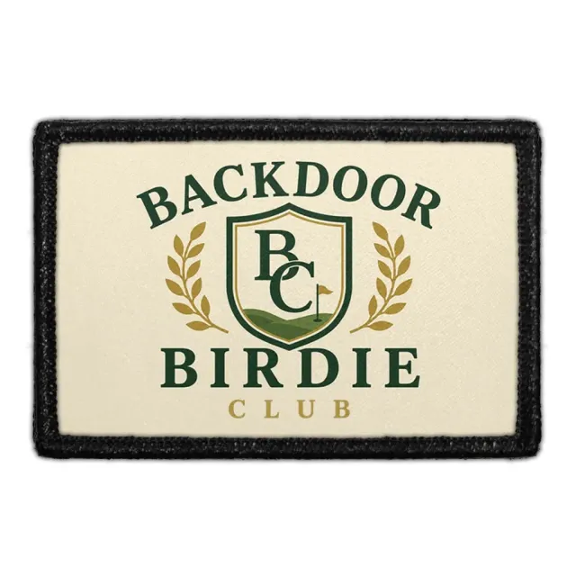 Pull Patch Backdoor Birdie patch 76x51 mm golf