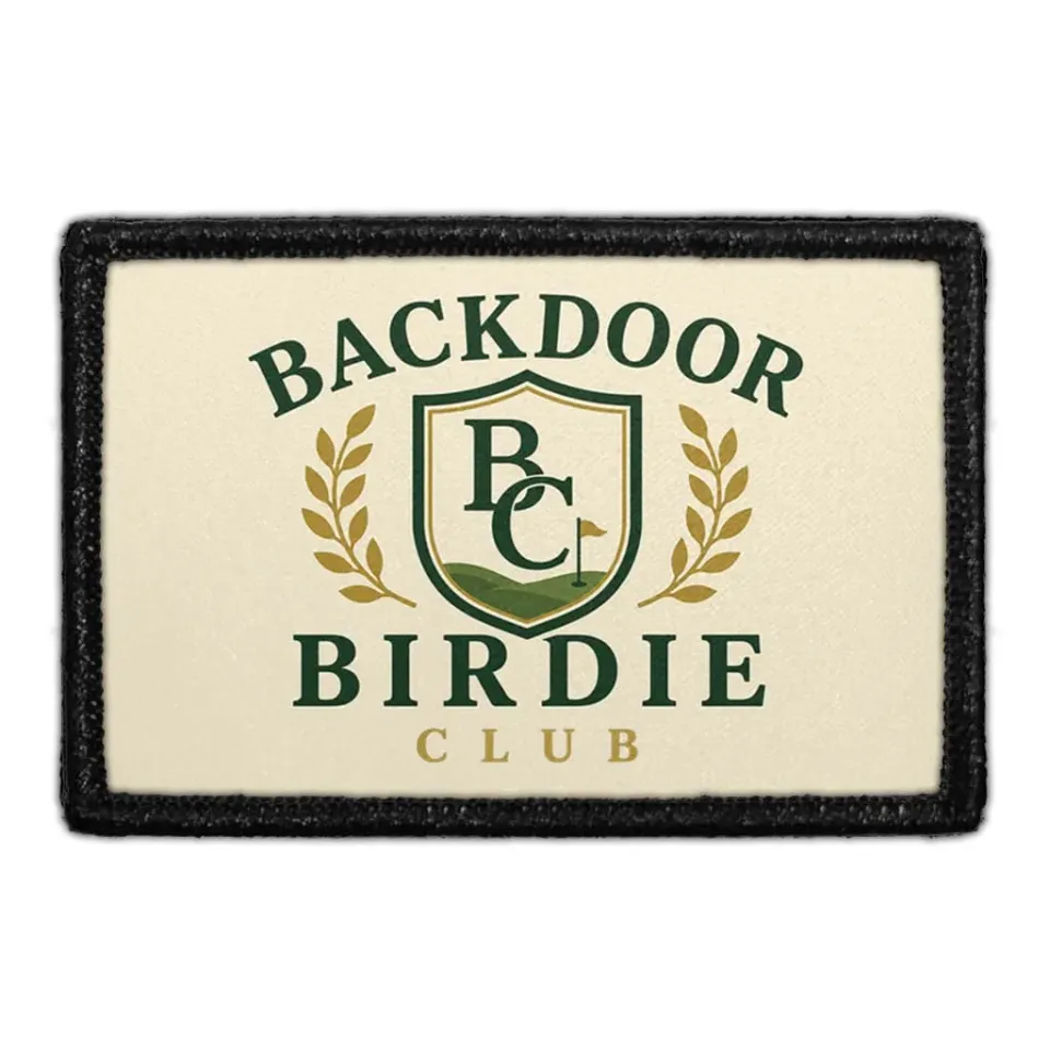 Pull Patch Backdoor Birdie patch 76x51 mm golf