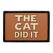Pull Patch The Cat Did It patch velcro kat