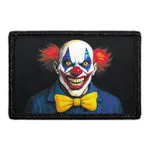 Pull Patch Stained Smile klovnepatch 3x2 velcro