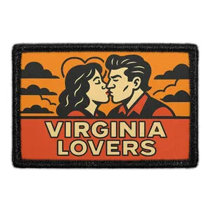 Pull Patch Virginia Lovers patch velcro 3x2 humor