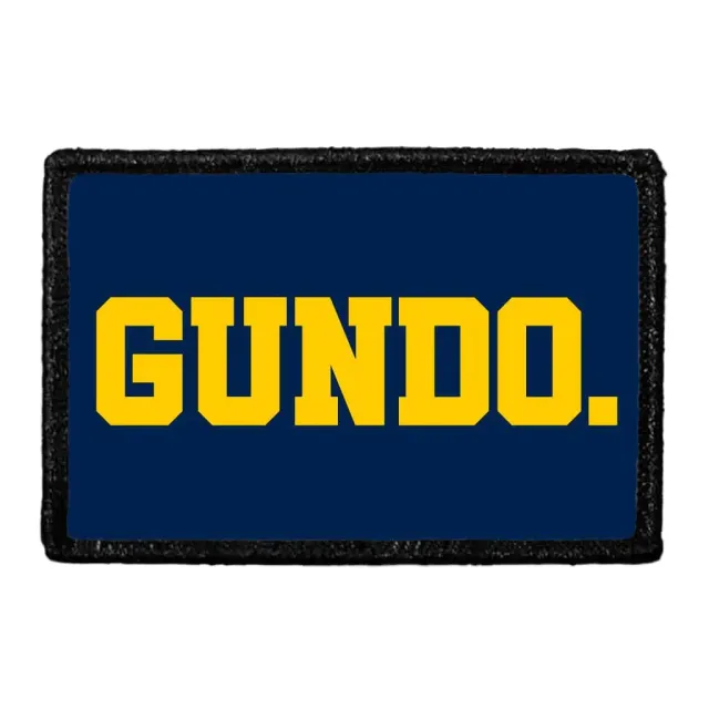 Pull Patch GUNDO. patch med velcro 7,6x5 cm