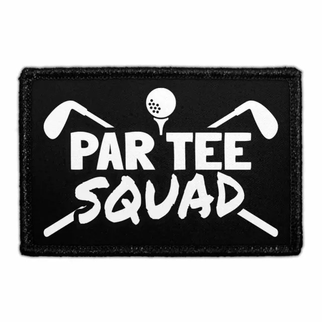 Pull Patch Par Tee Squad patch 7,6x5 cm golfhold