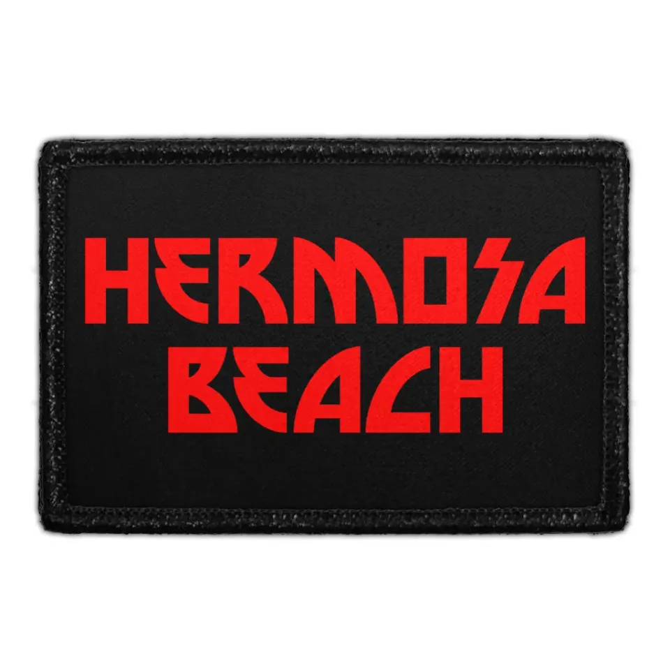 Pull Patch Hermosa Beach Kiss patch med velcro