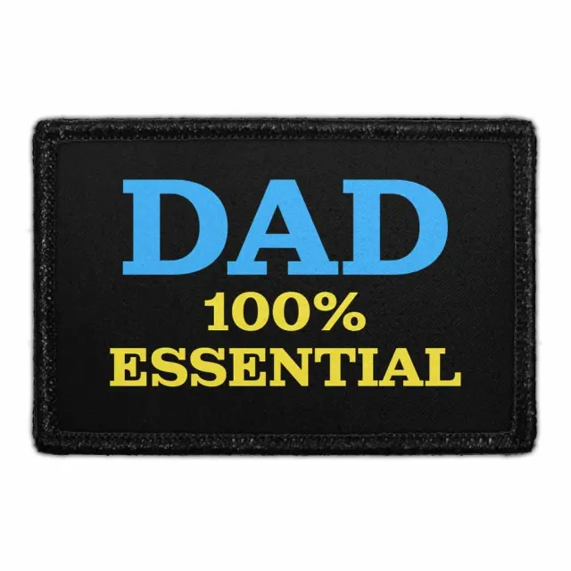 Pull Patch Dad 100% Essential patch med velcro
