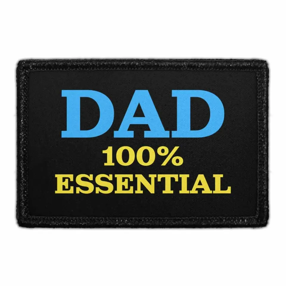 Pull Patch Dad 100% Essential patch med velcro