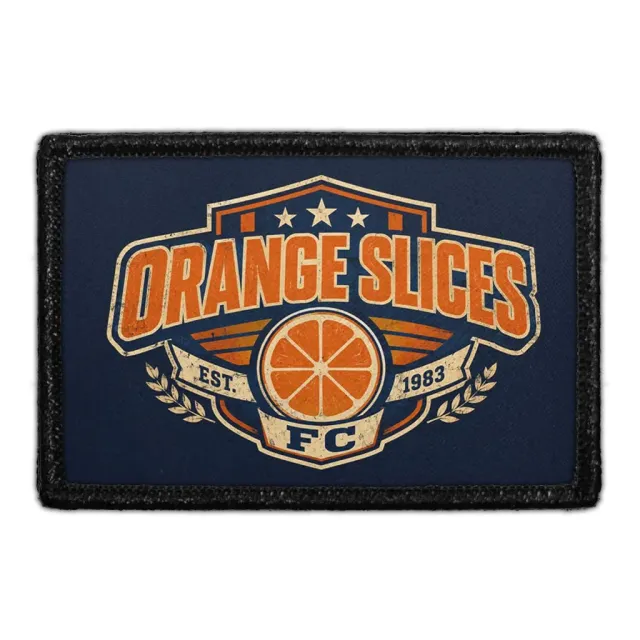 Pull Patch Orange Slices FC patch med velcro fodbold