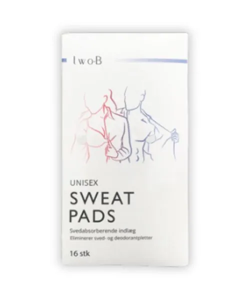 TwoB Sweatpads svedlapper 10 pakker bomuld