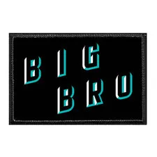Pull Patch Big Bro patch med velcro