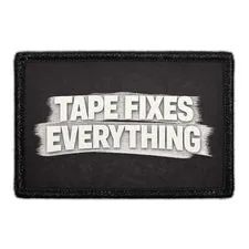 Pull Patch Tape Fixes patch 3x2 velcro maker