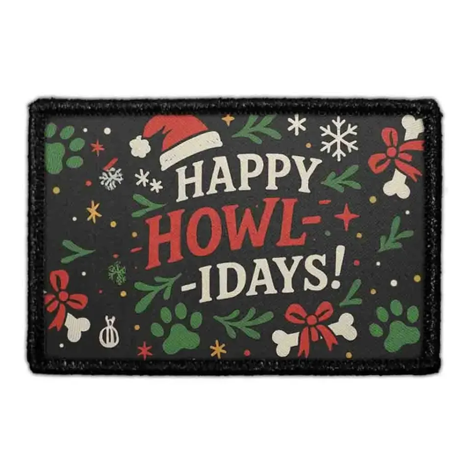 Pull Patch Happy Howl-idays patch 1 stk jul hund
