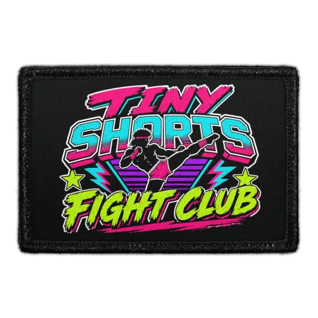 Pull Patch Tiny Shorts Fight Club patch 3x2 kampsport