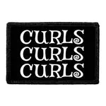 Pull Patch Curls Curls Curls patch med velcro krøller
