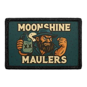 Pull Patch Moonshine Maulers patch humor hold