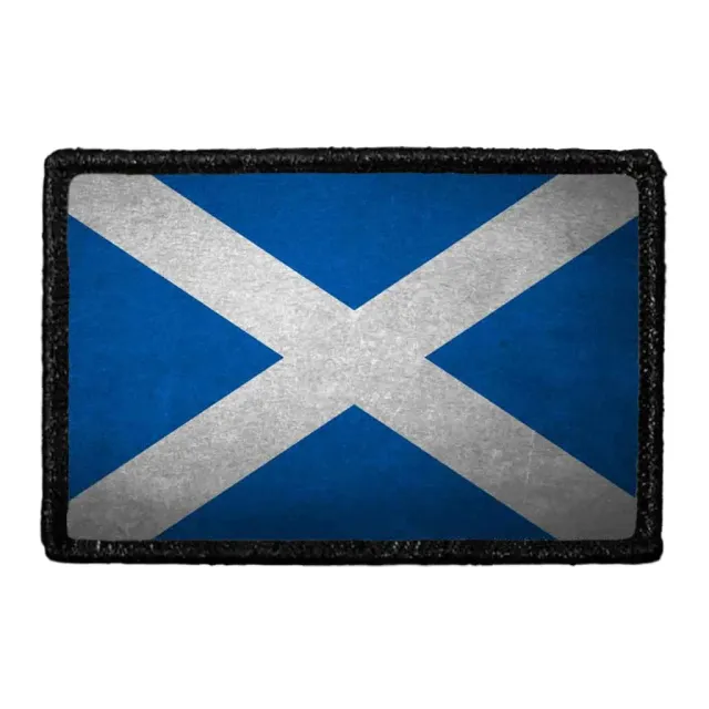 Pull Patch Scotland Flag patch farve vintage