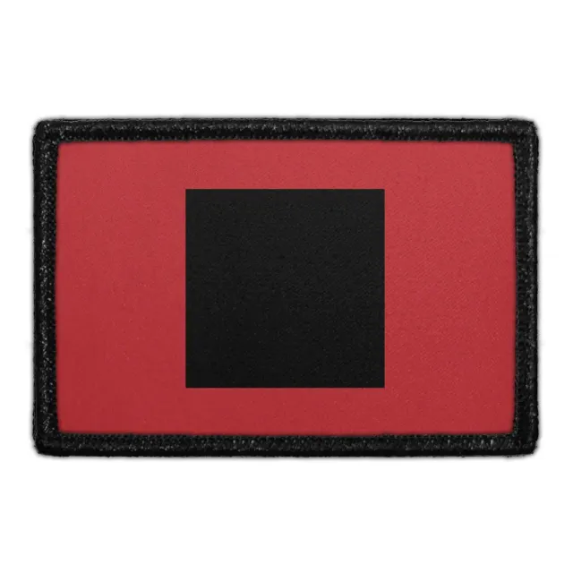Pull Patch Hurricane Flag patch med velcro