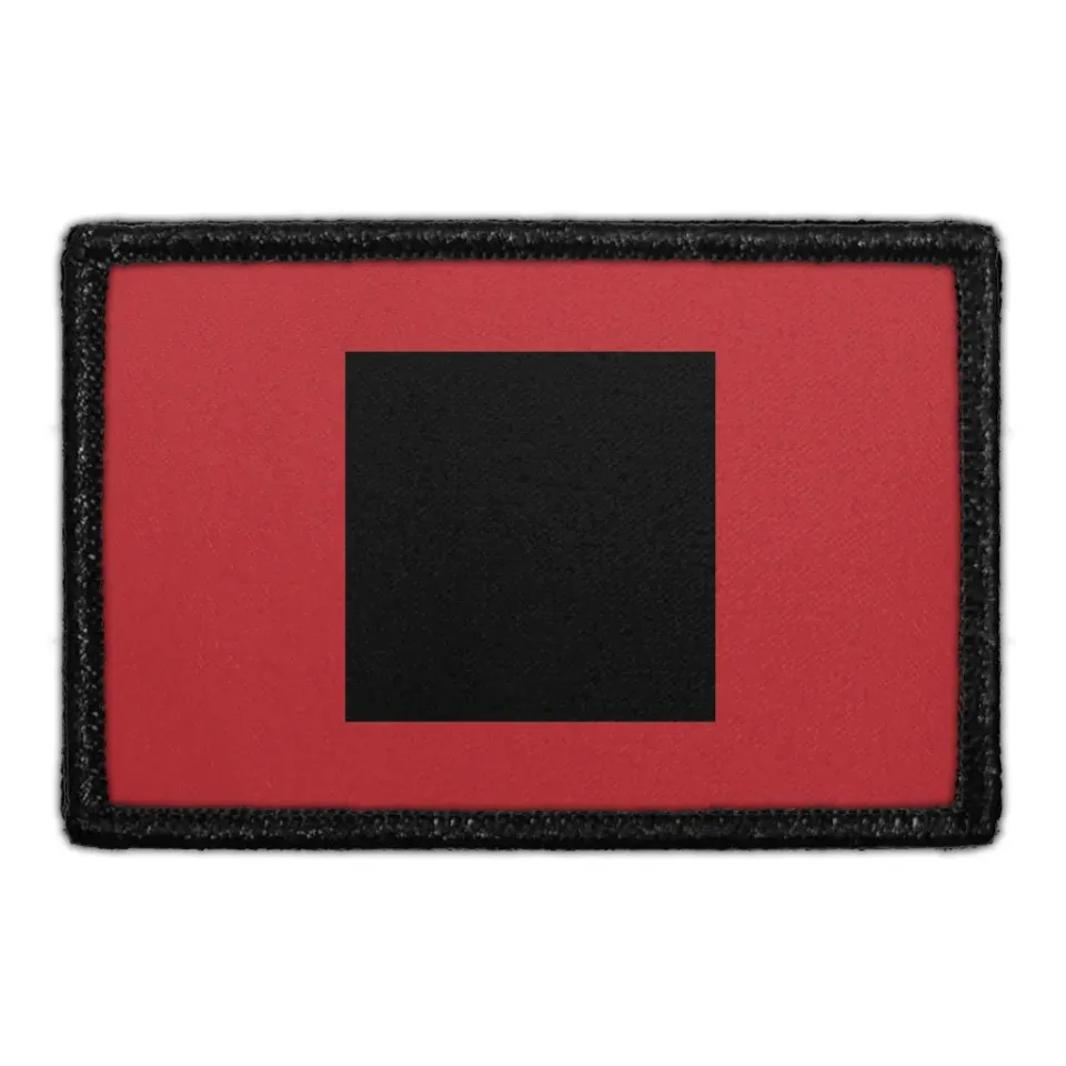 Pull Patch Hurricane Flag patch med velcro