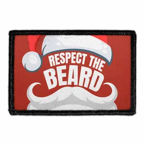 Pull Patch Respect The Beard patch skæg