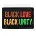 Pull Patch Black Love Black Unity patch med velcro