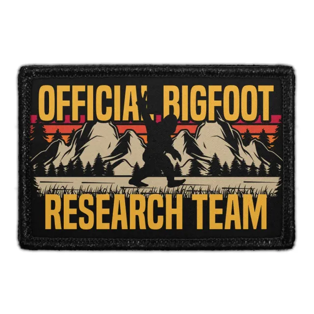 Pull Patch Official Bigfoot Research Team patch