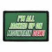 Pull Patch Im All Jacked Up On Mountain Dew patch velcro