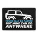 Pull Patch Yours May Go Faster patch 76x51 mm velcro