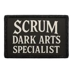 Pull Patch Scrum Dark Arts Specialist patch velcro rugby