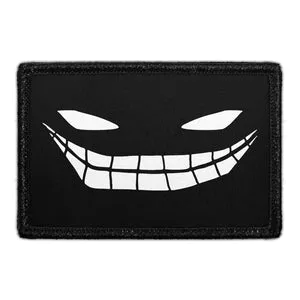 Pull Patch Evil Smile patch med velcro – sjov