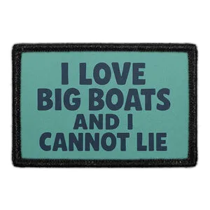 Pull Patch Big Boats patch velcro 76 mm sjov