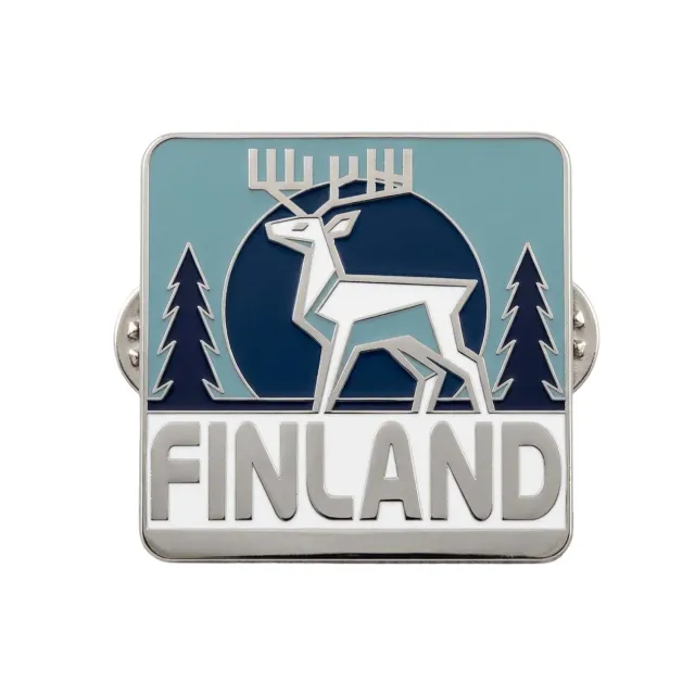 Vagabond Heart Finland pin emalje 25 mm