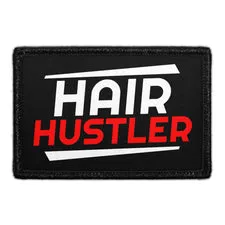 Pull Patch Hair Hustler patch med velcro 1 stk frisør