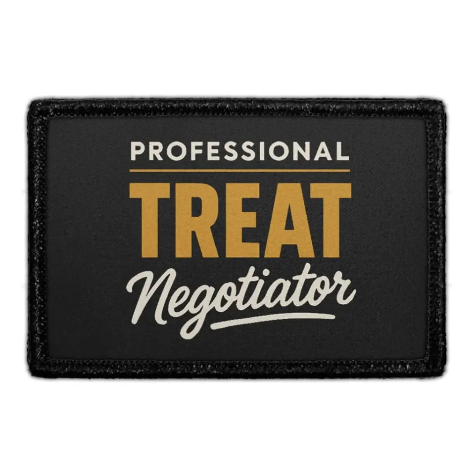 Pull Patch Professional Treat Negotiator patch velcro