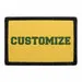 Pull Patch Custom Green College Text lap grøn velcro