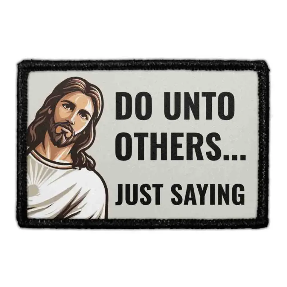 Pull Patch Do Unto Others Jesus velcromærke 1 stk
