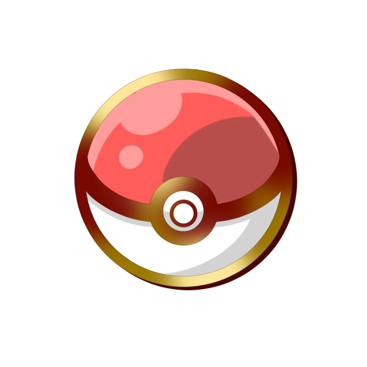 Appleminte Pokeball Mini Pins hård emalje 1 tomme
