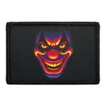Pull Patch Laughter in the Dark klovnepatch velcro 3x2