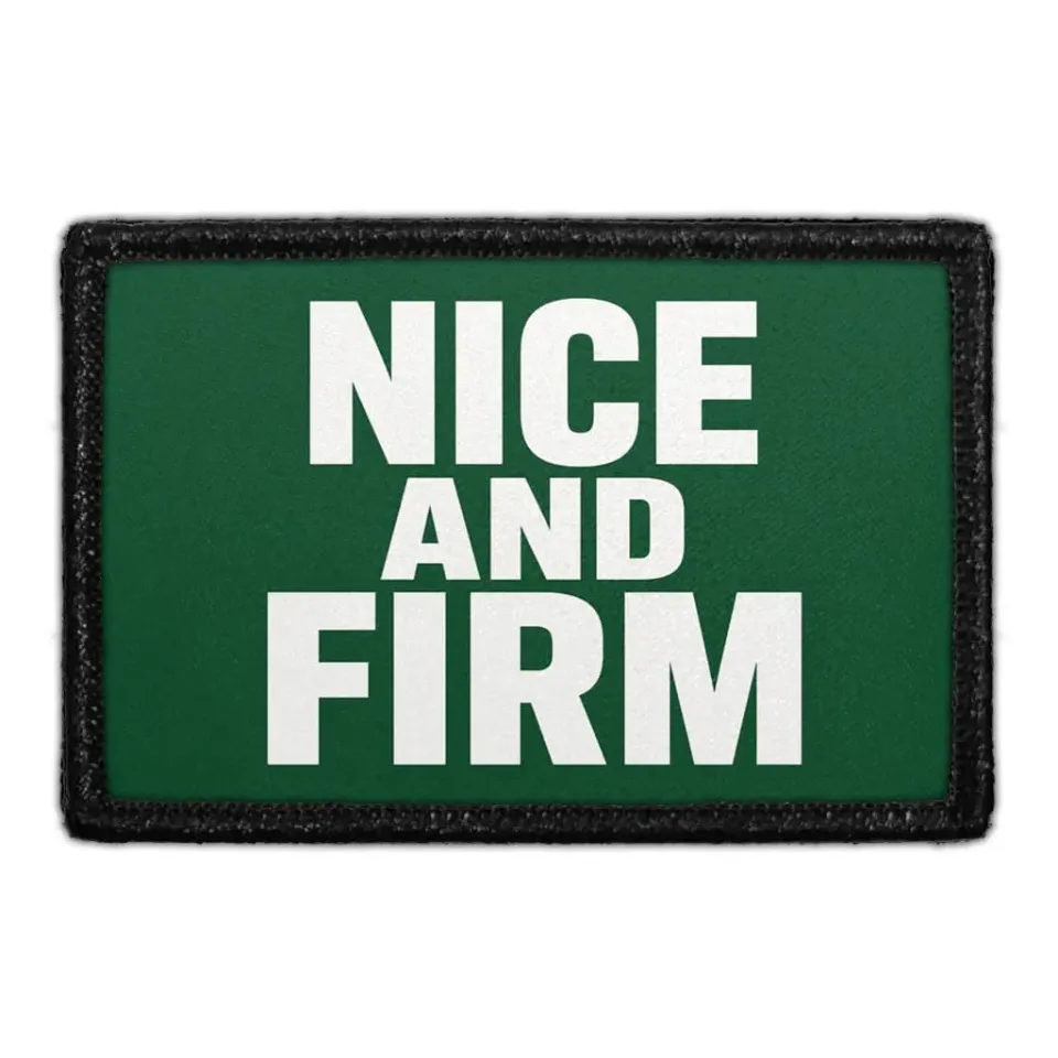 Pull Patch Nice and Firm golf patch med velcro