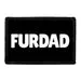 Pull Patch Furdad patch 76x51 mm til velcro humor