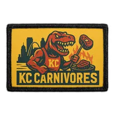 Pull Patch KC Carnivores patch med velcro dyr
