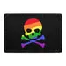 Pull Patch Skull LGBTQ patch velcro dødning