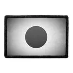 Pull Patch Japan Flag patch sort-hvid distressed