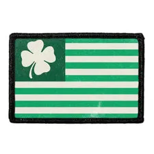 Pull Patch Shamrock Flag Large patch
