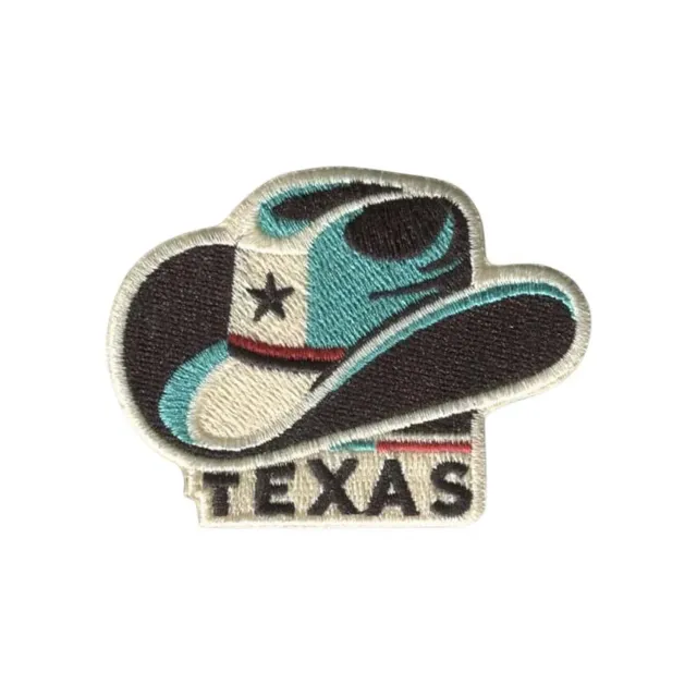 Vagabond Heart Texas strygemærke broderet 70 mm